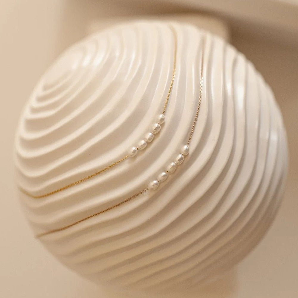 Pure Pearl Five Pearls Kette