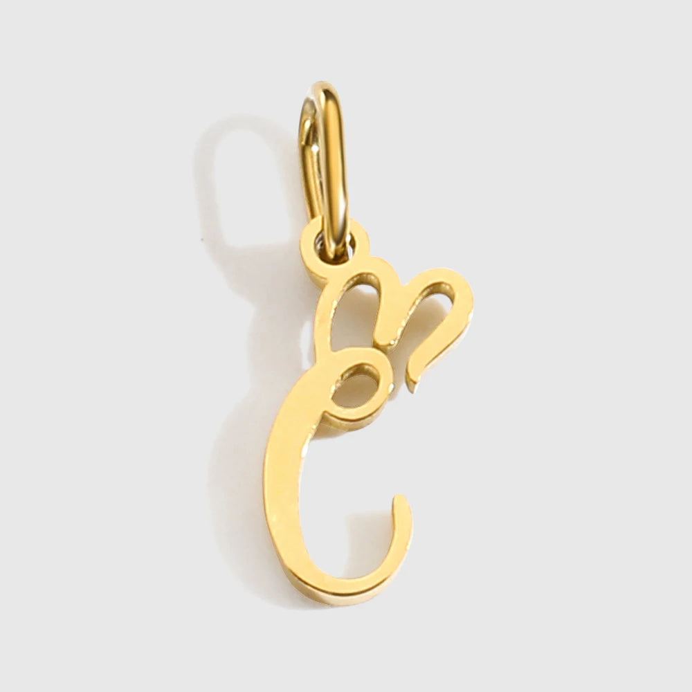 Herzbuchstaben Charm