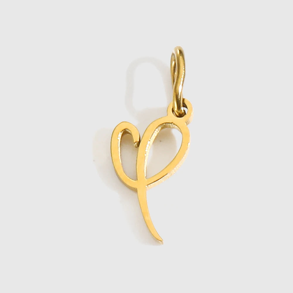 Herzbuchstaben Charm