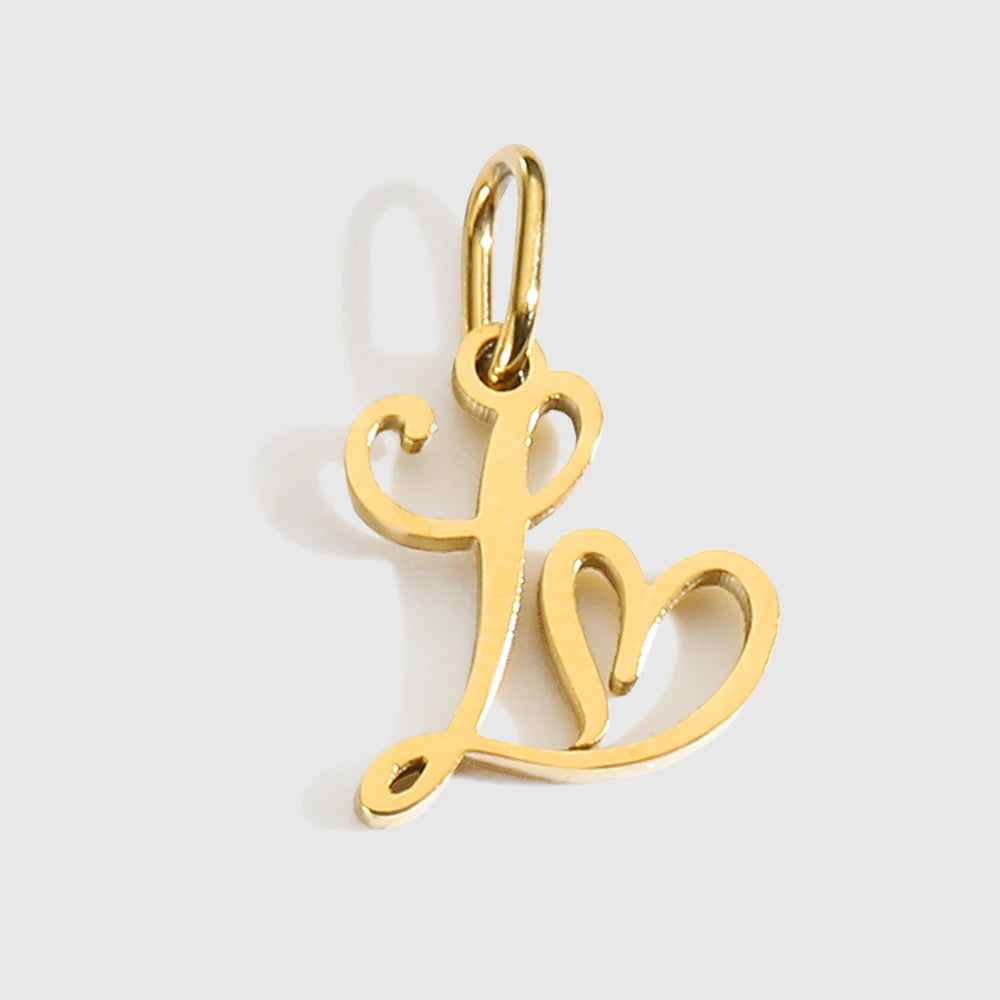 Herzbuchstaben Charm
