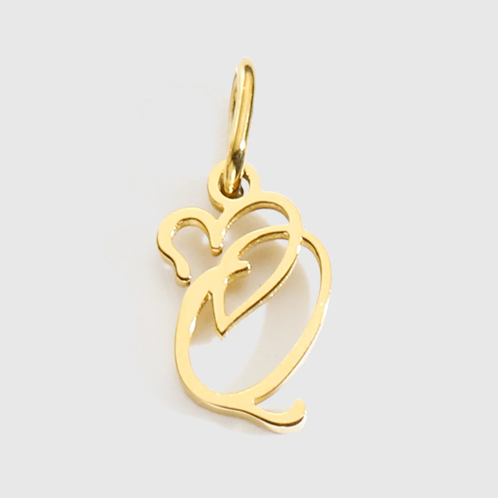 Herzbuchstaben Charm