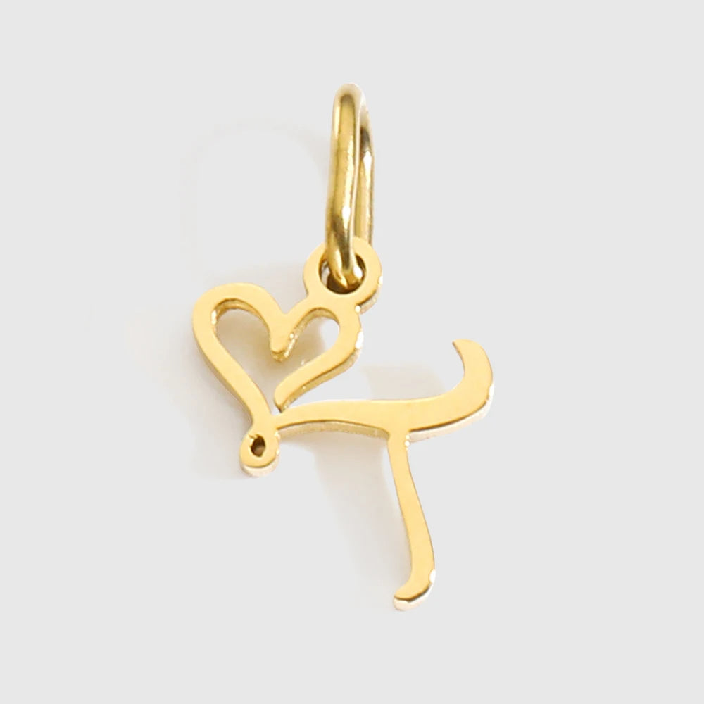 Herzbuchstaben Charm