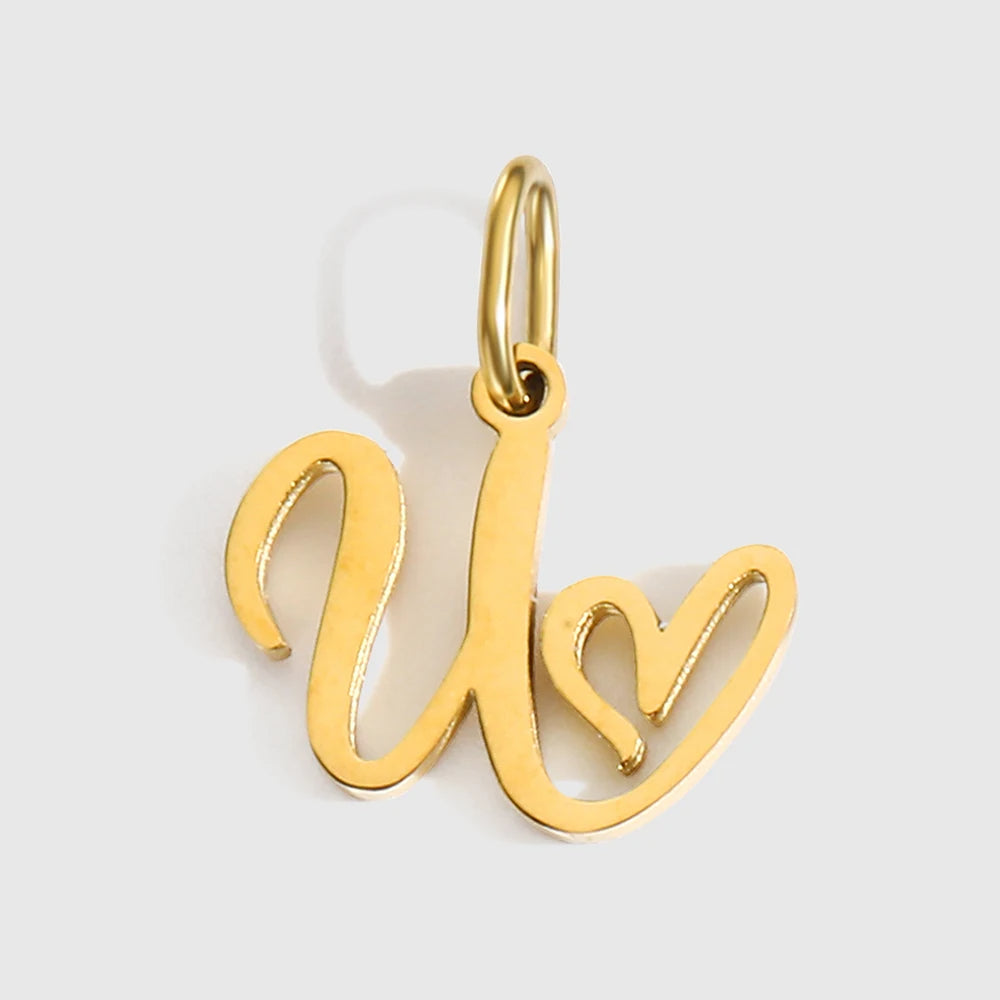 Herzbuchstaben Charm