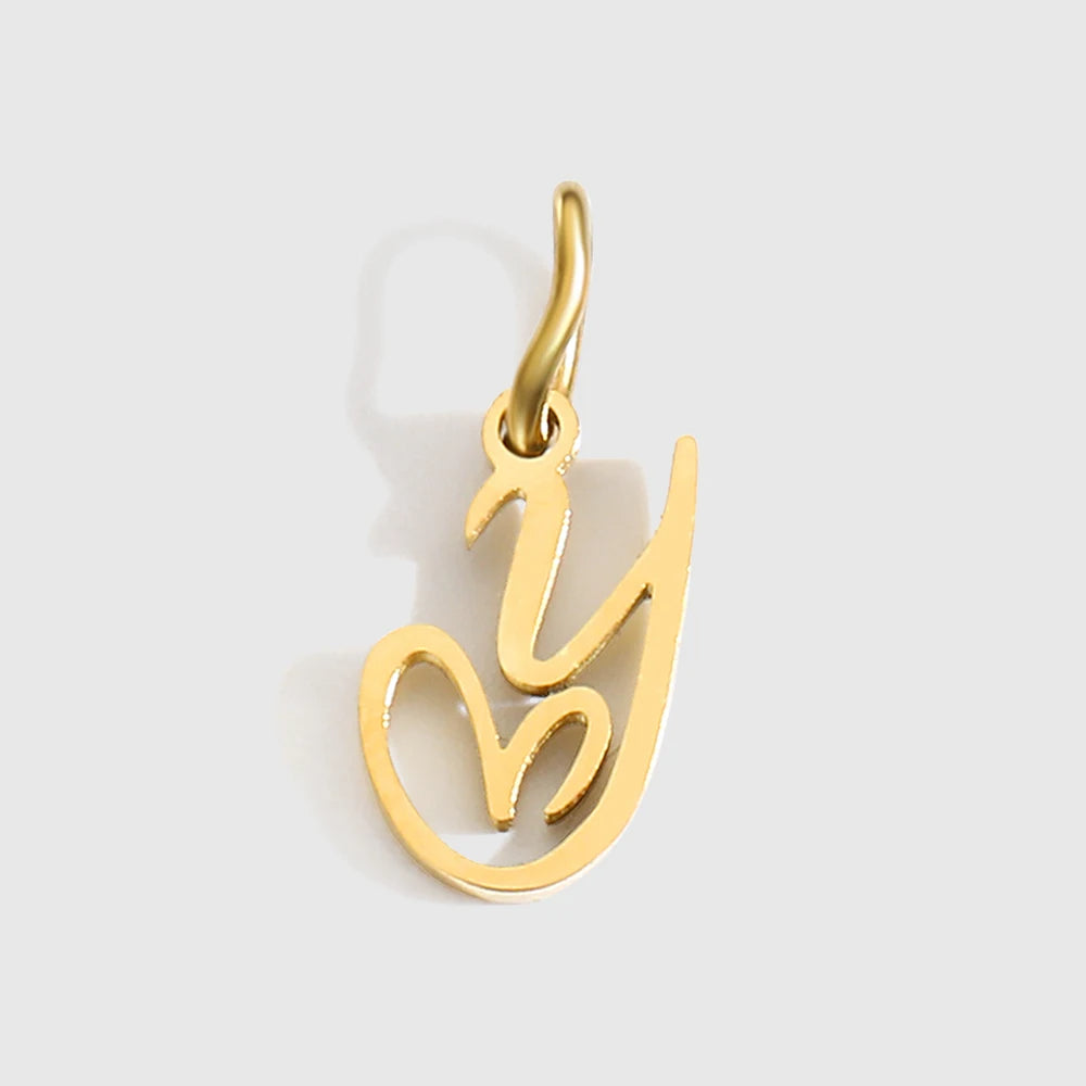 Herzbuchstaben Charm