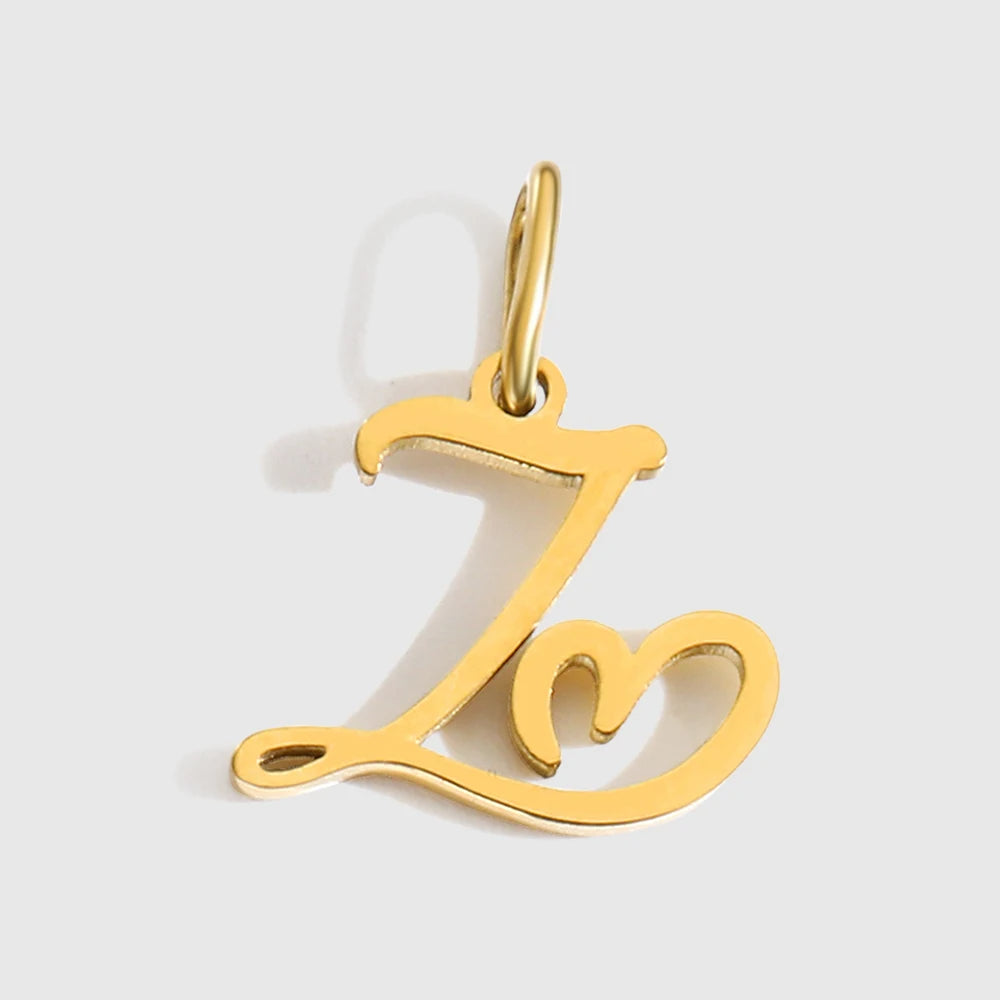 Herzbuchstaben Charm