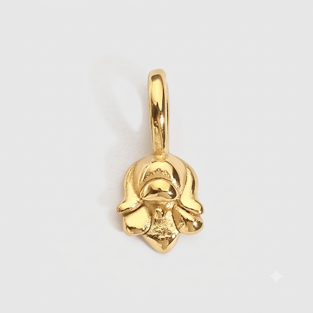 Geburtsblüten-Charm + Kette Set