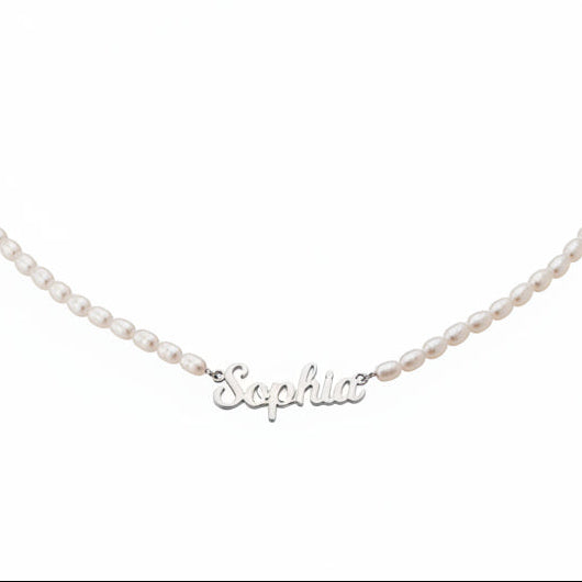 Perlen Namenskette (Personalisiert)