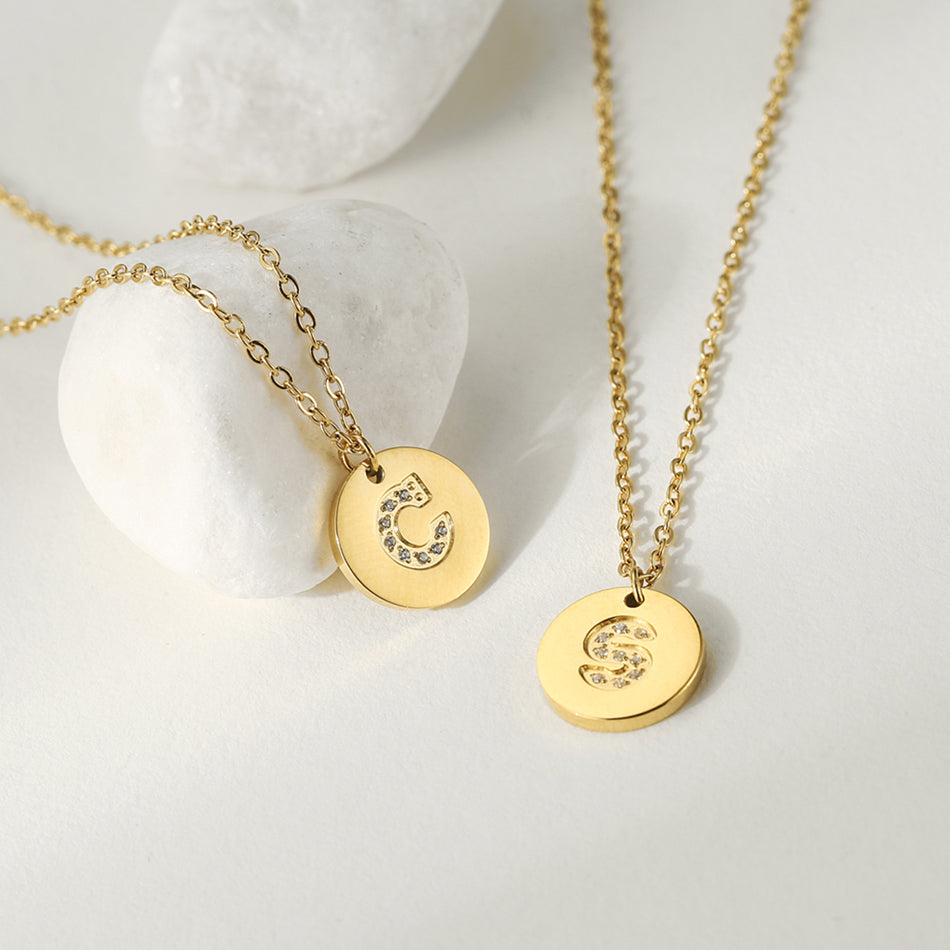 Buchstaben Plättchen Kette