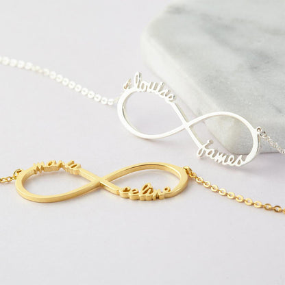 Namenskette Infinity (Personalisiert)