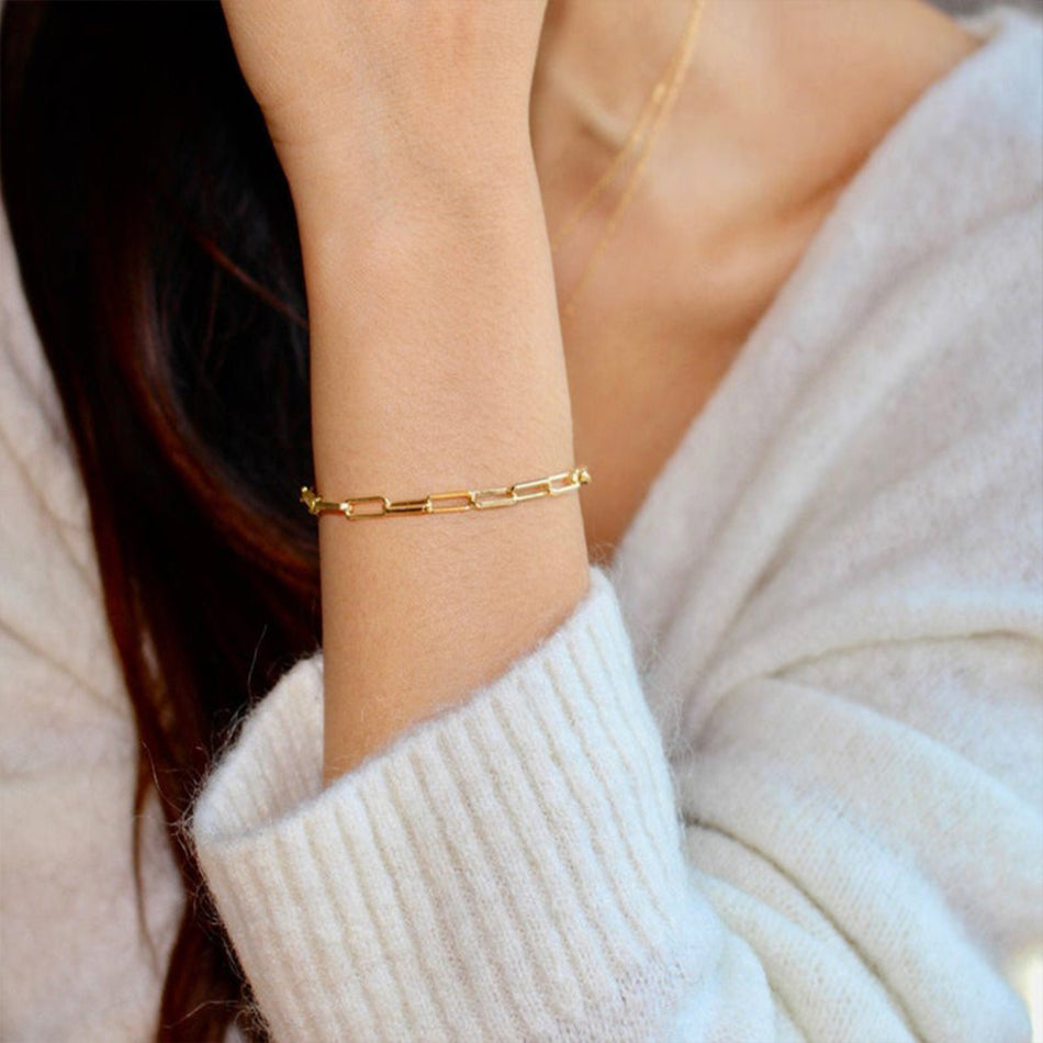 Paperclip bracelet