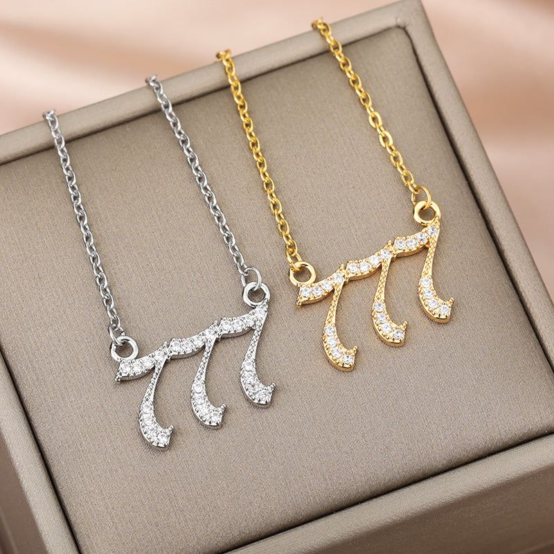Angel Number Zirkonia Kette