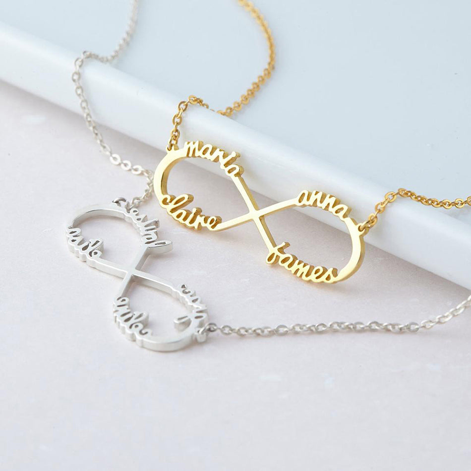 Namenskette Infinity (Personalisiert)
