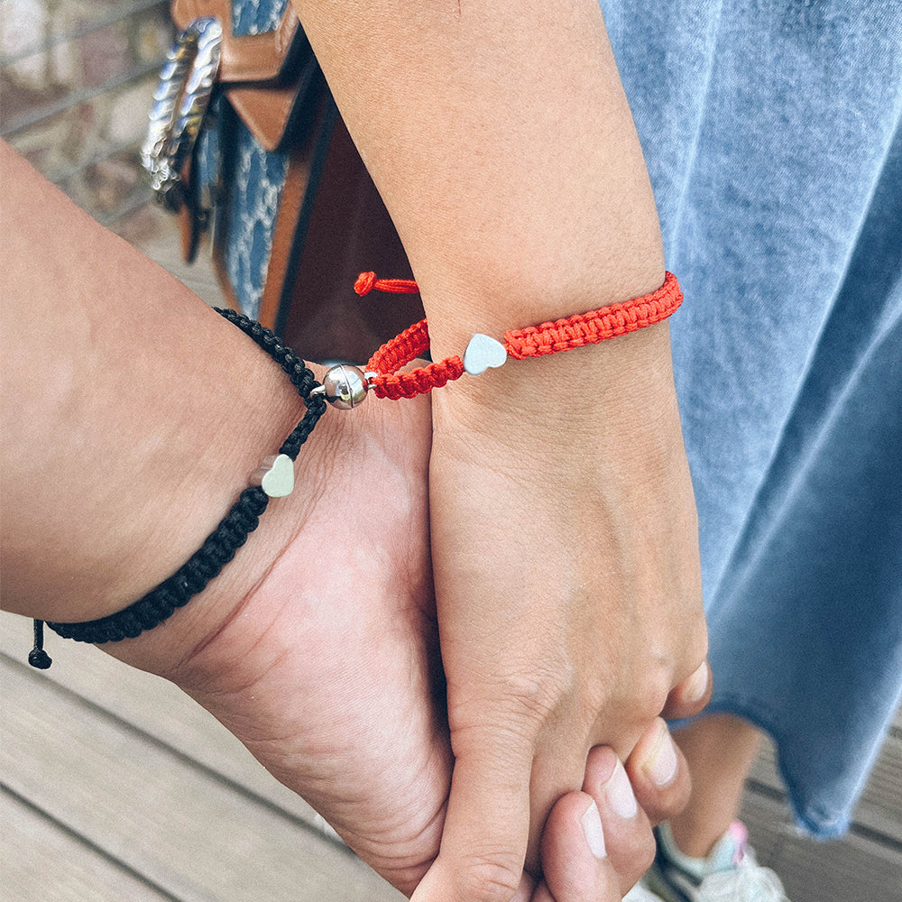 Partnerarmbnder Stoff mit Magneten RUYELA Partnerarmbnder Stoff mit Magneten RUYELA