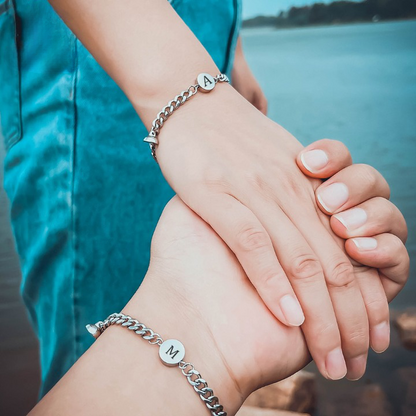 INITIAL PARTNER MAGNETIC BRACELETS