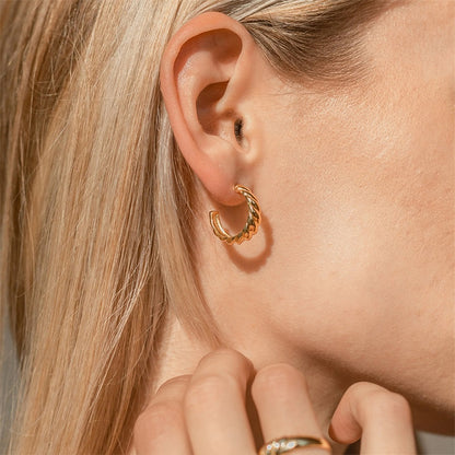 CROISSANT EARRINGS
