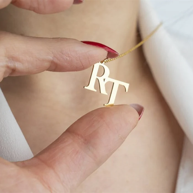 Zweier Buchstaben Kette (Personalisiert)