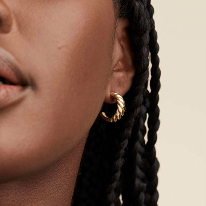 CROISSANT EARRINGS