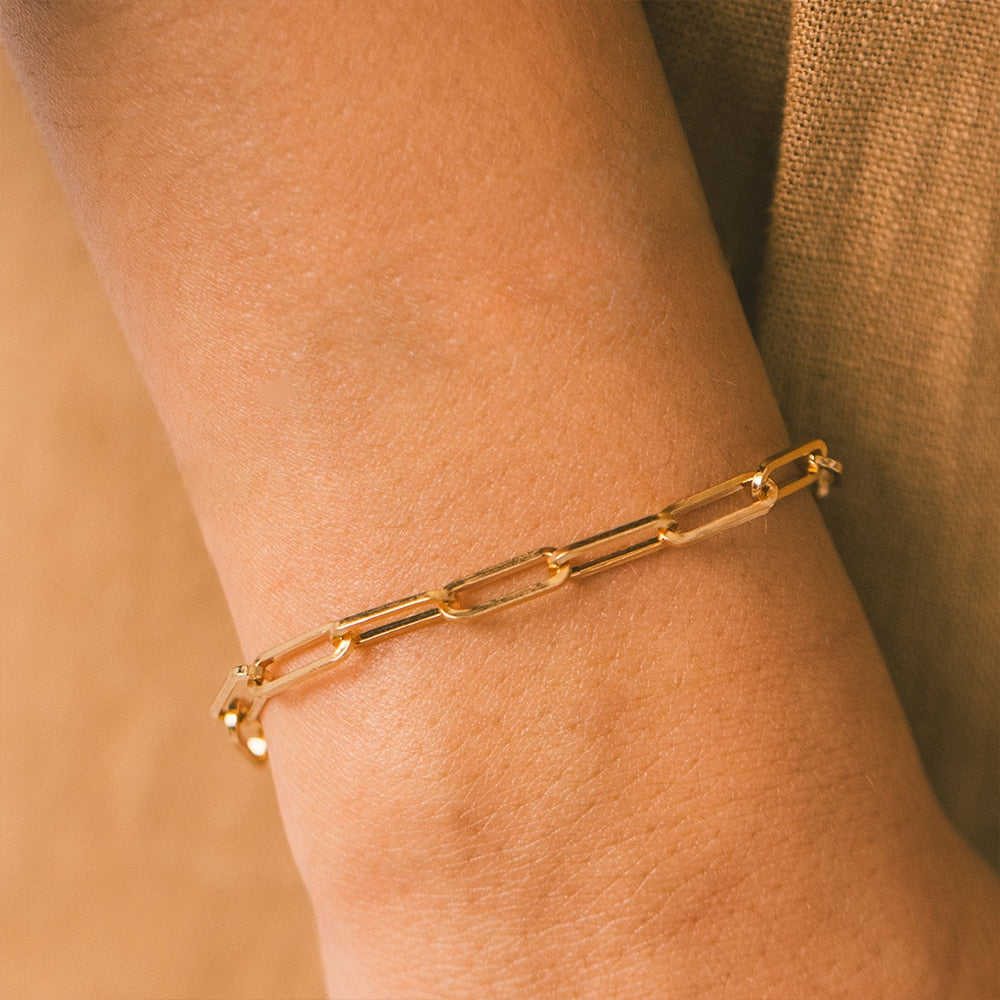 Paperclip bracelet