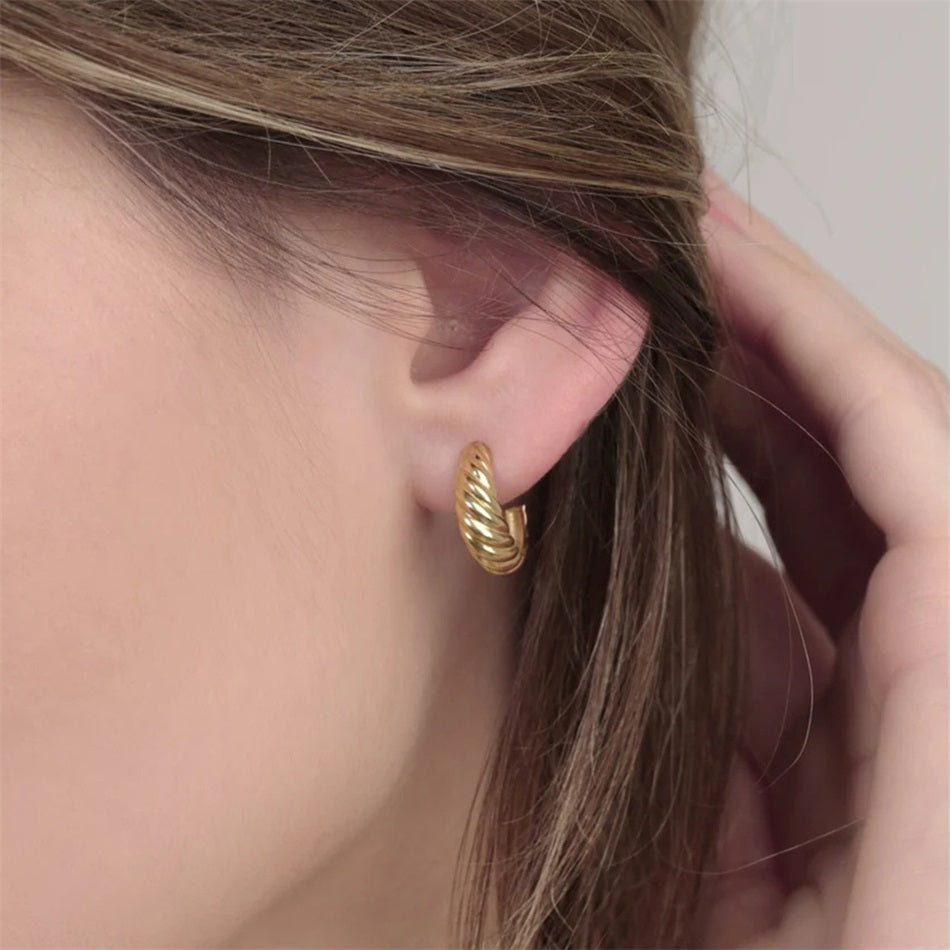 CROISSANT EARRINGS