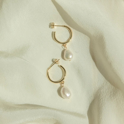 PURE PEARL RAIN EARRINGS