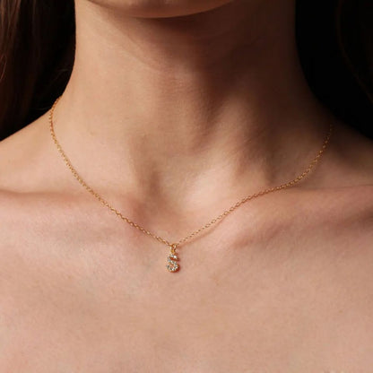 Initial Dainty Kette