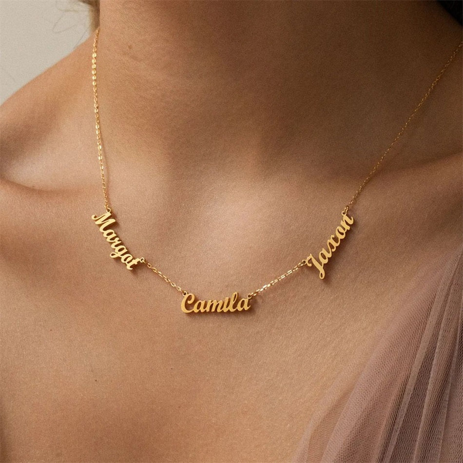 Namenskette mit mehreren Namen (Personalisiert)