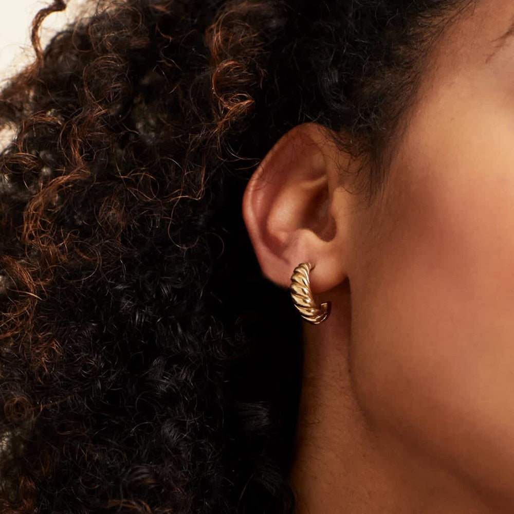 CROISSANT EARRINGS