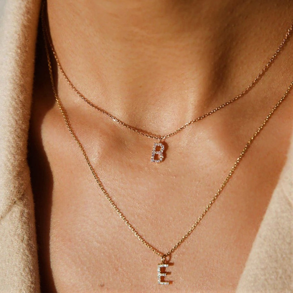 Initial Dainty Kette