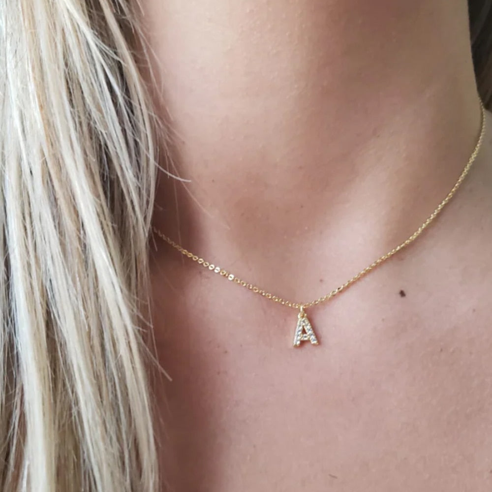 Initial Dainty Kette