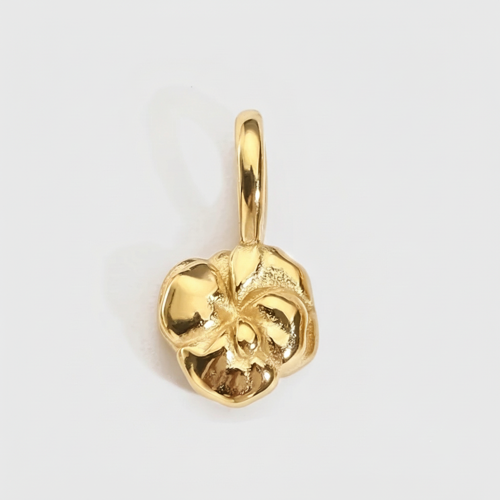 Geburtsblüten-Charm + Kette Set