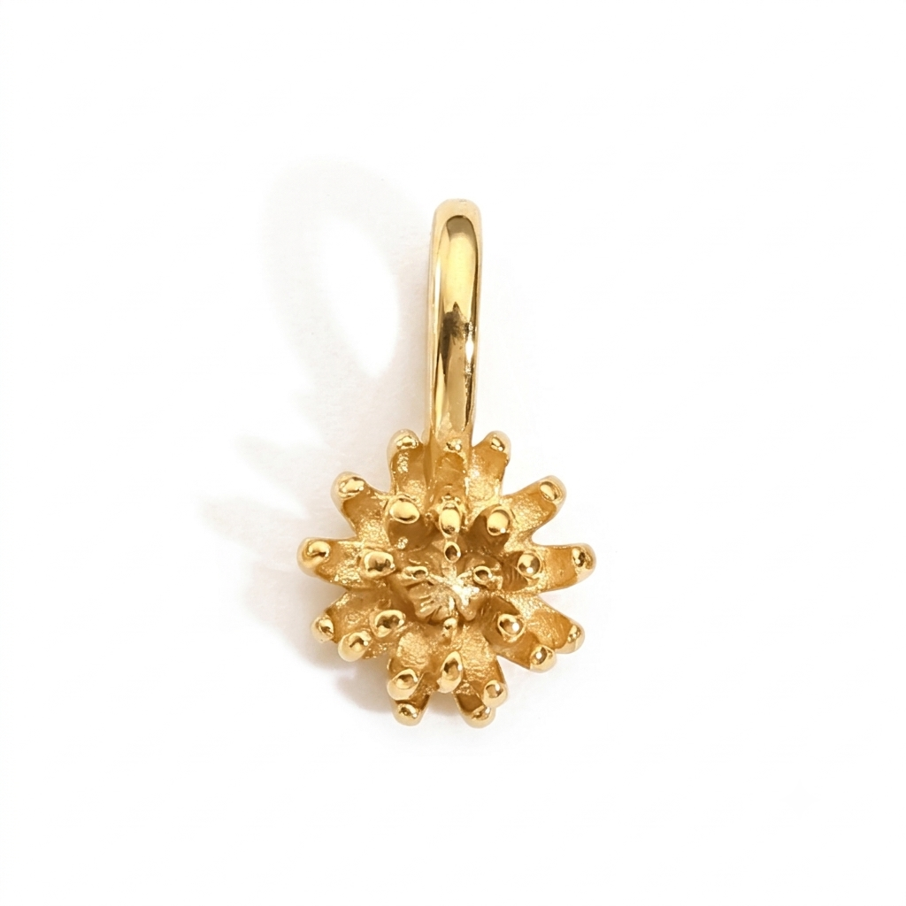 Geburtsblüten-Charm + Kette Set