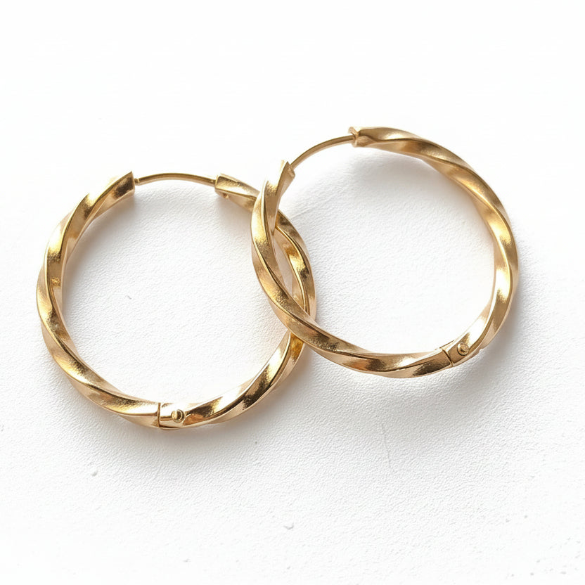 Croissant earrings