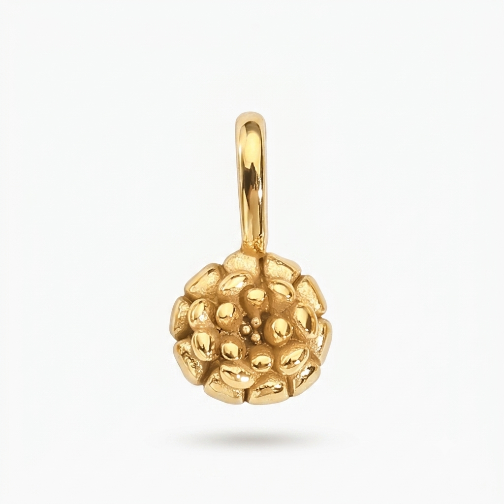 Geburtsblüten-Charm + Kette Set