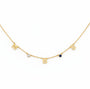 Personalized Birthstone Necklace with Letters 