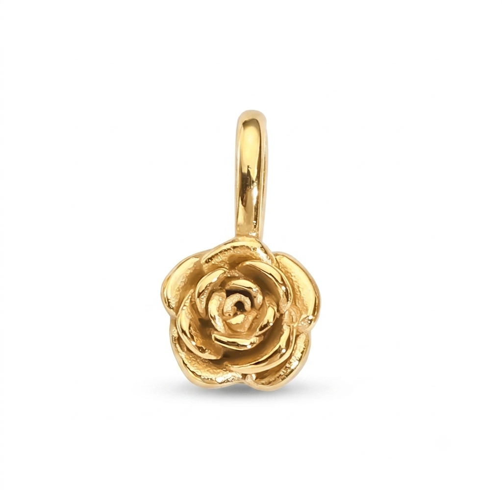 Geburtsblüten-Charm + Kette Set