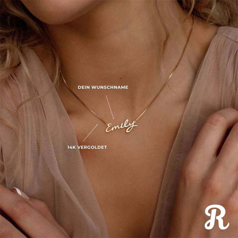 Signatur Namenskette (Personalisiert)