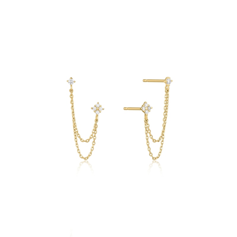 DROP BLOSSOM EARRINGS 925 SILVER