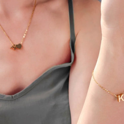 Herz Buchstaben Kette