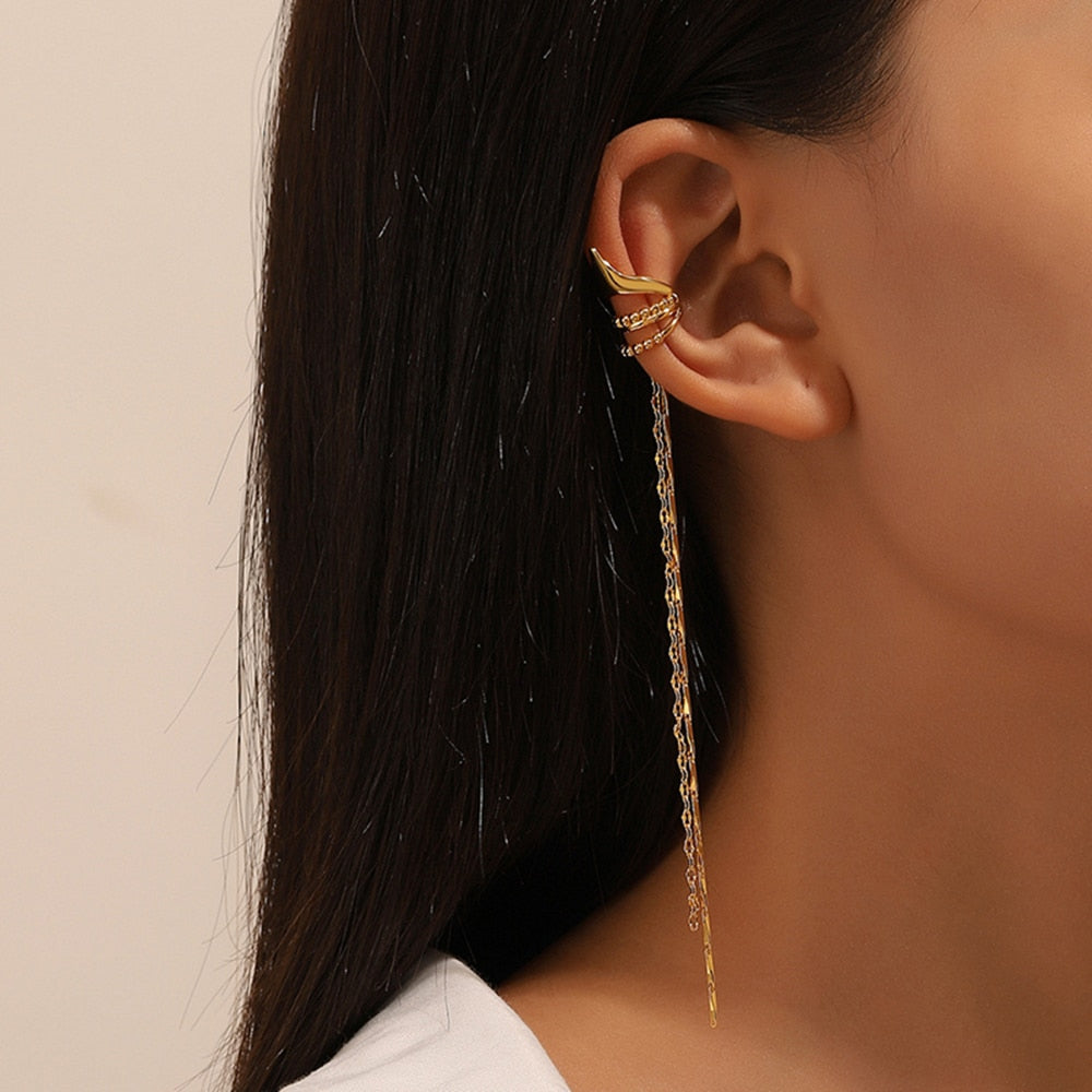 Tassel Ear Cuff