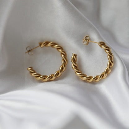 ROPE Hoop Earrings